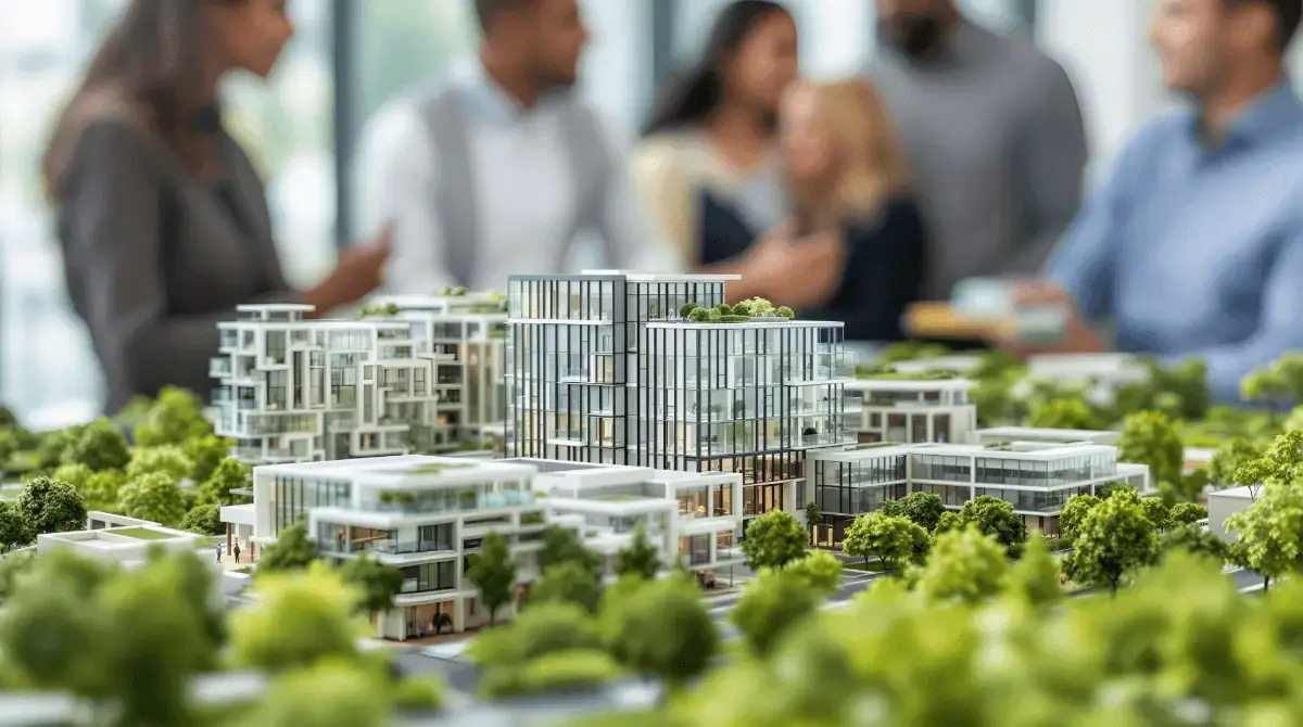 suppliers cluster around architects model